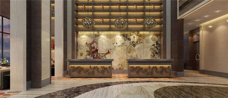 酒店大堂的地面裝修材料，可以嘗試用環(huán)氧水磨石地坪哦！
