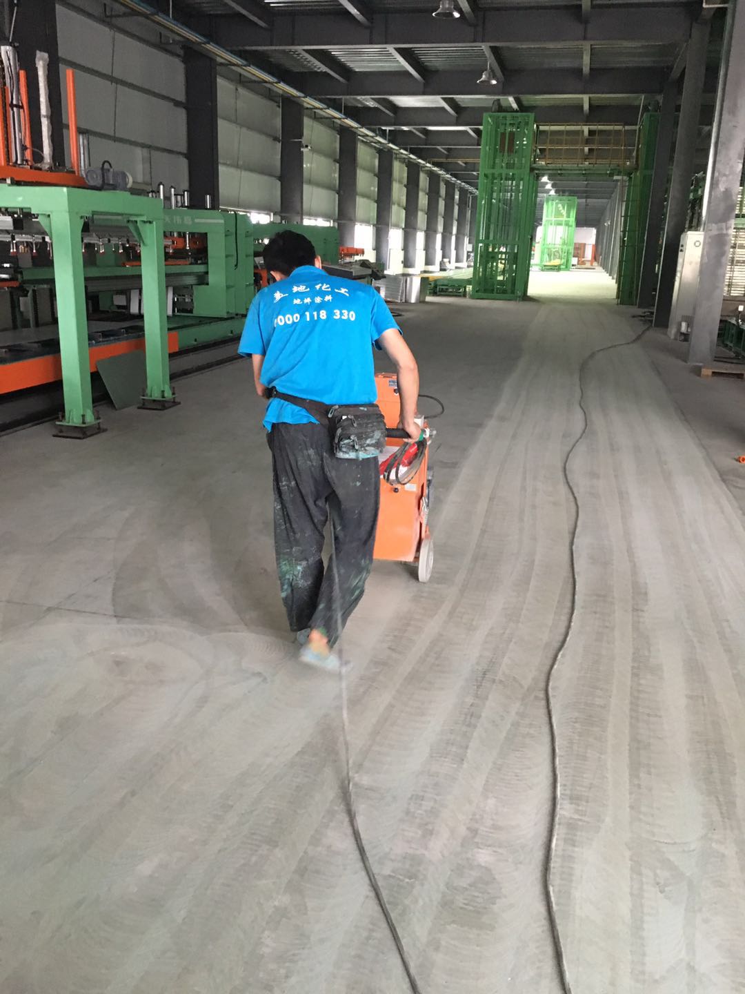 佛山水性環(huán)氧地坪漆的施工步驟？